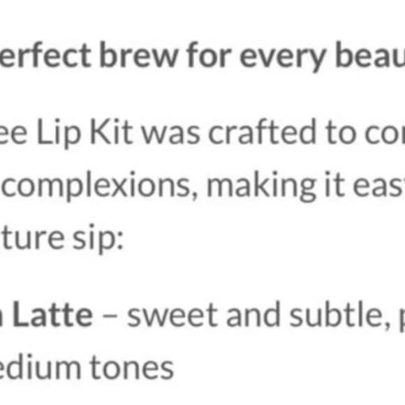 Glamlite Vanilla Latte Lip Gloss Set - limited edition - Picture 6 of 6